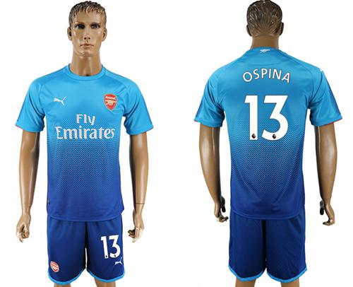 Arsenal #13 Ospina Away Soccer Club Jersey